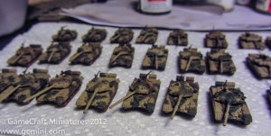 Russian Tanks - T-72s and T-90s