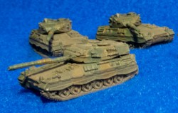 Basic two color camo (Dark Green and Field Drab)